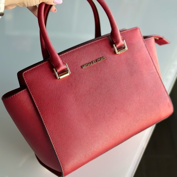 NWT Michael Kors Selma Satchel Bag - Picture 4 of 13